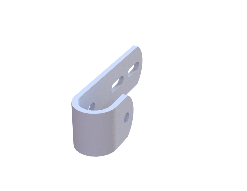 Leiteranschlussteil Ø 34, Stahl feuerverzinkt