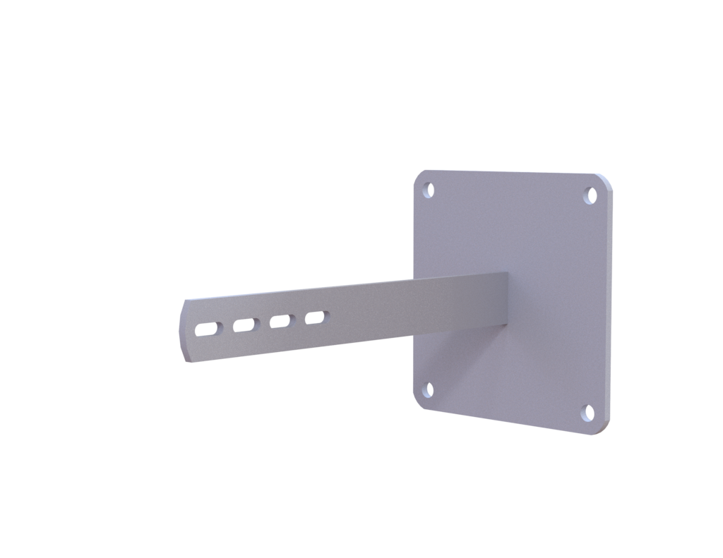 Wandhalter 100 – 150 mm Mauerwerk Ø 34 mm