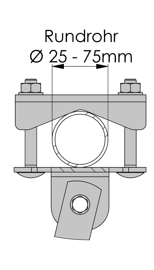 Variables Türchen LW 500 – 750 mm mit einstellbarer Federkraft Variables Türchen LW 500 – 750 mm mit einstellbarer Federkraft