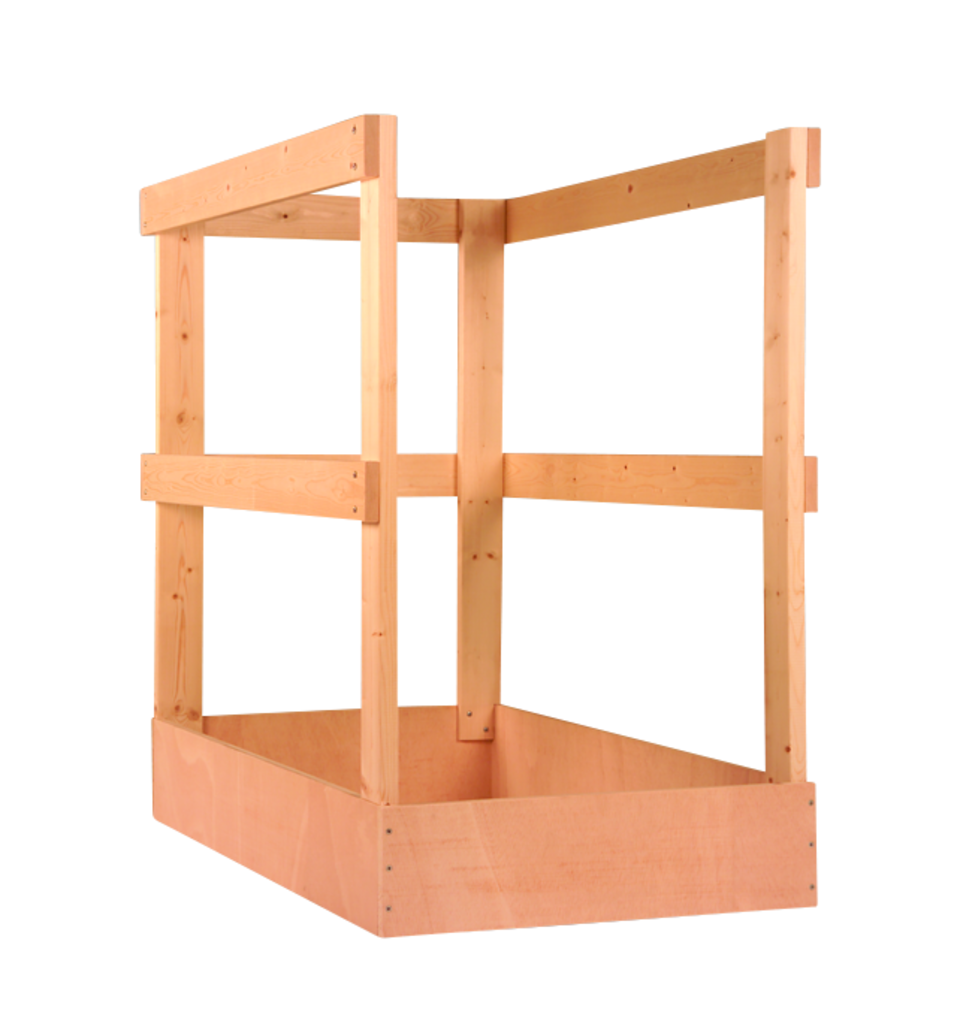 Lukenumwehrung aus Holz Lukenumwehrung aus Holz