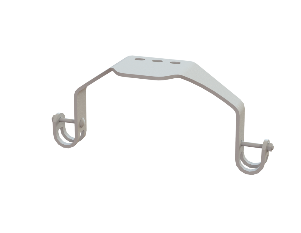 Wandbefestigungen für Ø 48, Edelstahl