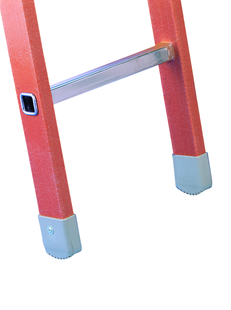 Stehleiter aus Fiberglas, Sprossen aus Alu Stehleiter aus Fiberglas, Sprossen aus Alu