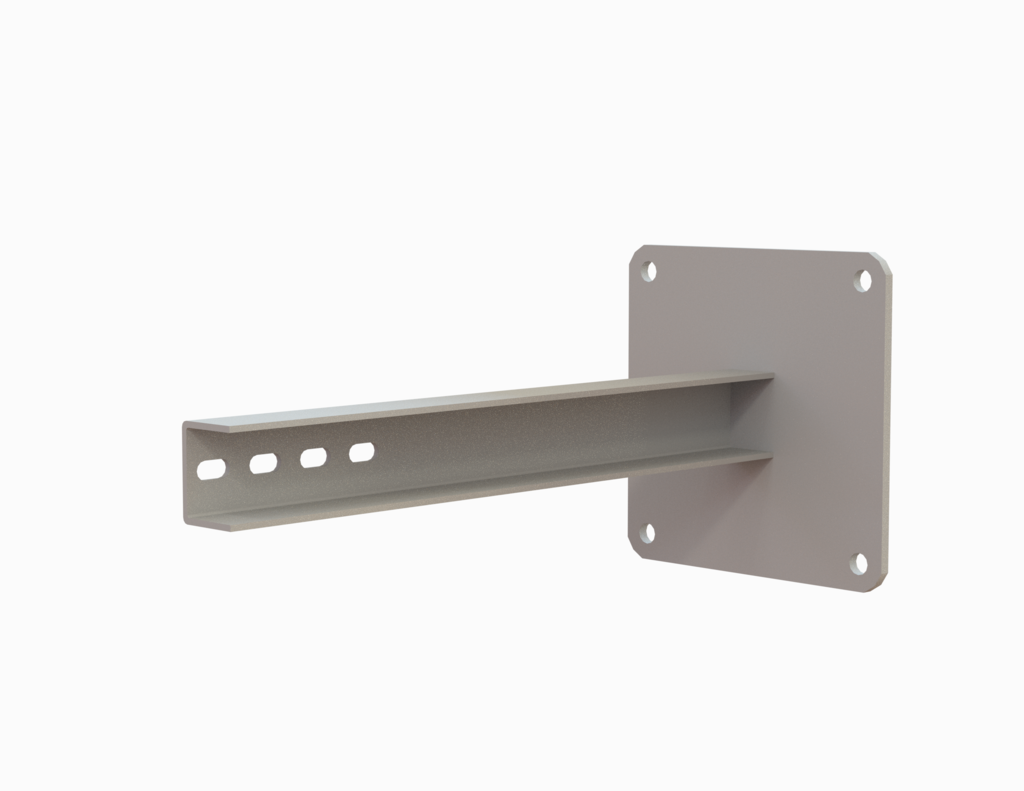 Wandhalter 100 – 150 mm Mauerwerk Ø 34 mm