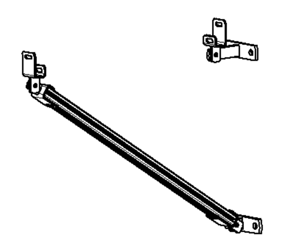 Schräge Abstützungen, Für Podeste, lichte Weite 600 mm Schräge Abstützungen, Für Podeste, lichte Weite 600 mm