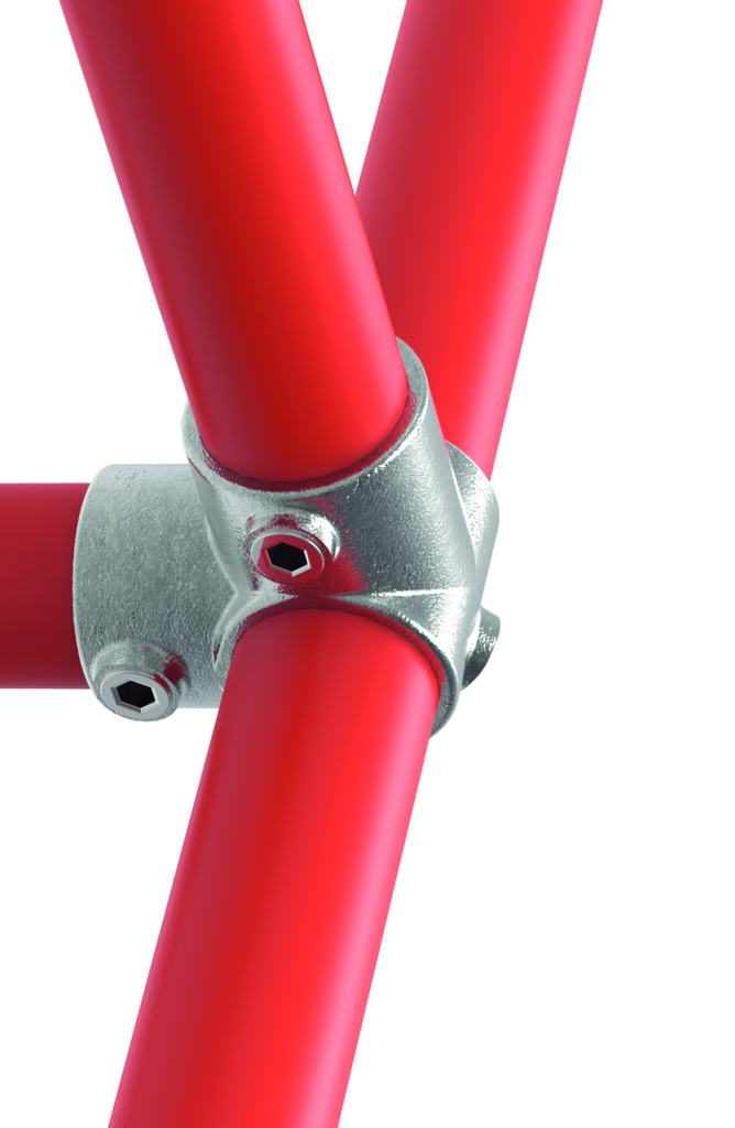 Eckverbinder, 90°, mit Durchgang Eckverbinder, 90°, mit Durchgang