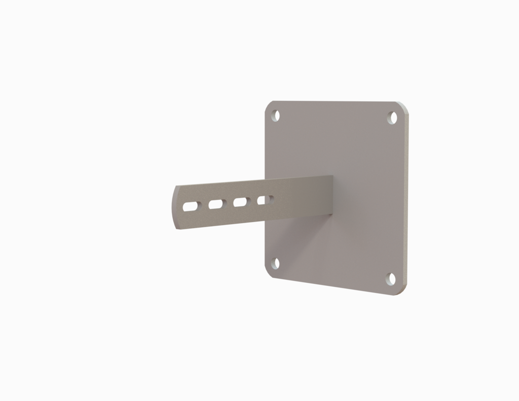 Wandhalter 100 – 150 mm Mauerwerk Ø 34 mm