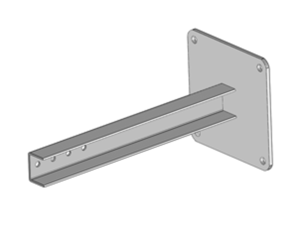 Wandhalter 770 – 945 mm (Platte) Mauerwerk Ø 48 mm Wandhalter 770 – 945 mm (Platte) Mauerwerk Ø 48 mm