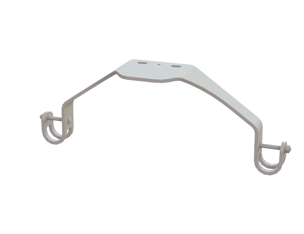 Wandbefestigungen für Ø 48, Edelstahl