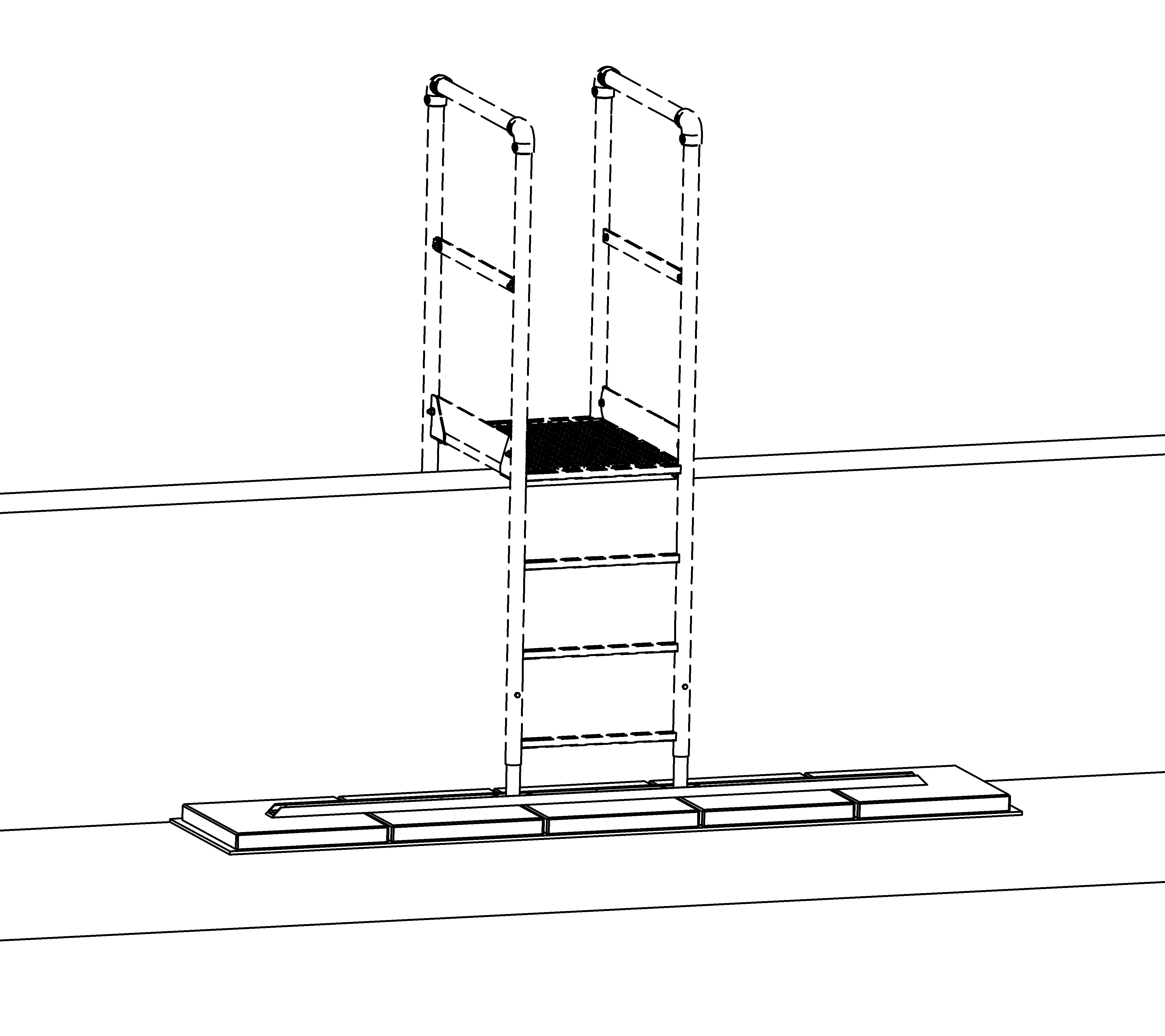 Gegengewicht für Übersteigteile Gegengewicht für Übersteigteile