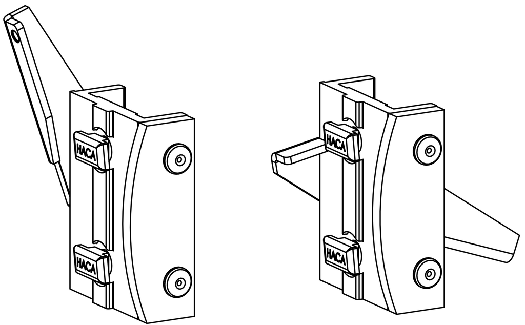 VARIO-RAIL Bewegliche Endanschläge, vormontiert VARIO-RAIL Bewegliche Endanschläge, vormontiert