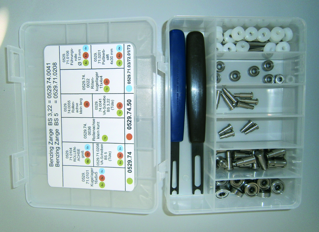 Ersatzteilebox für Kleinteile Ersatzteilebox für Kleinteile