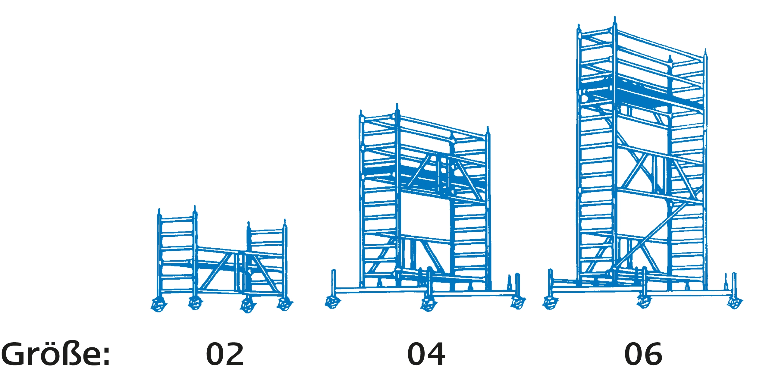 Fahrgerüst zusammenklappbar Fahrgerüst zusammenklappbar