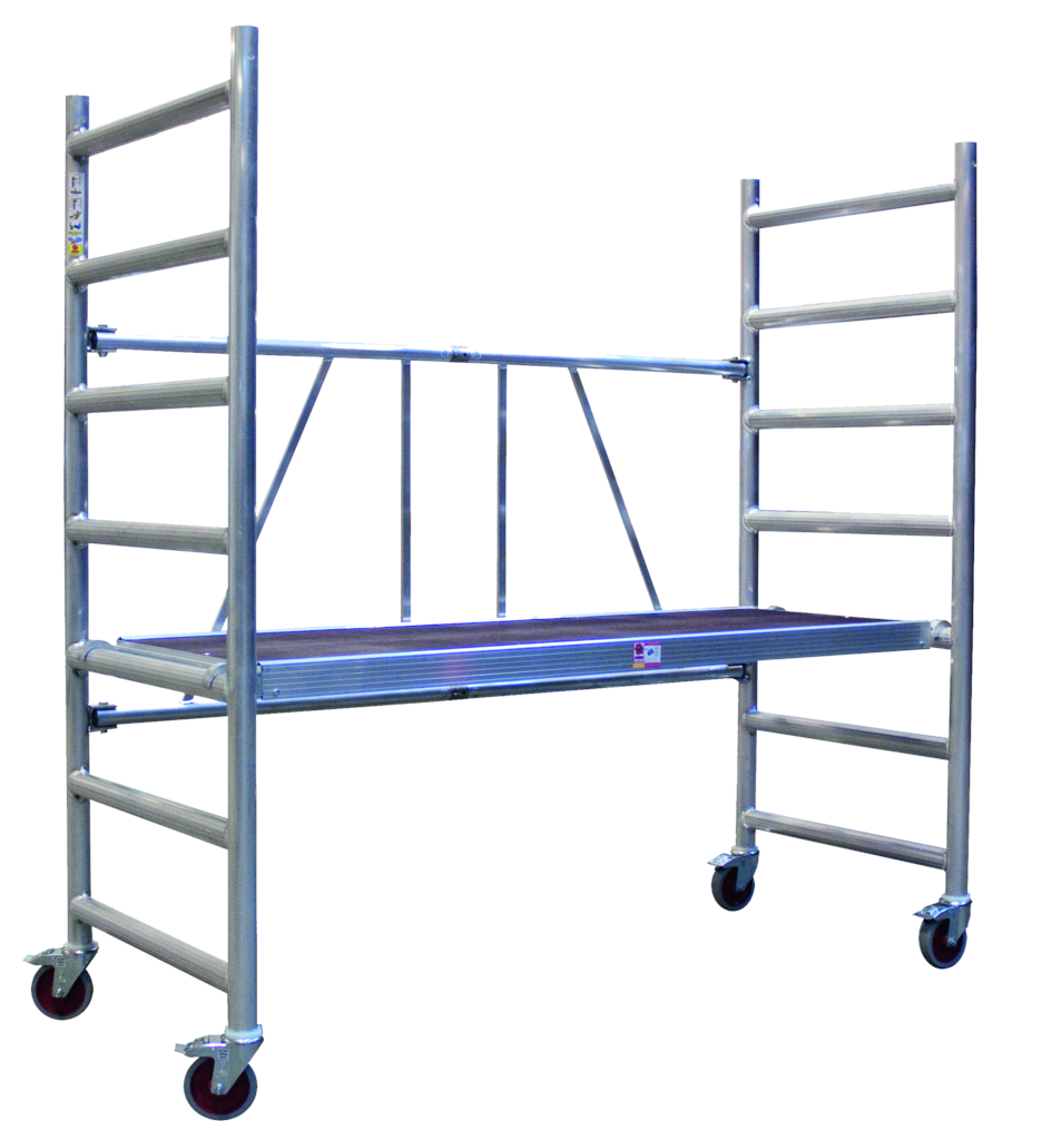 Klappbares Minigerüst aus Alu, Klappbares Minigerüst aus Alu,