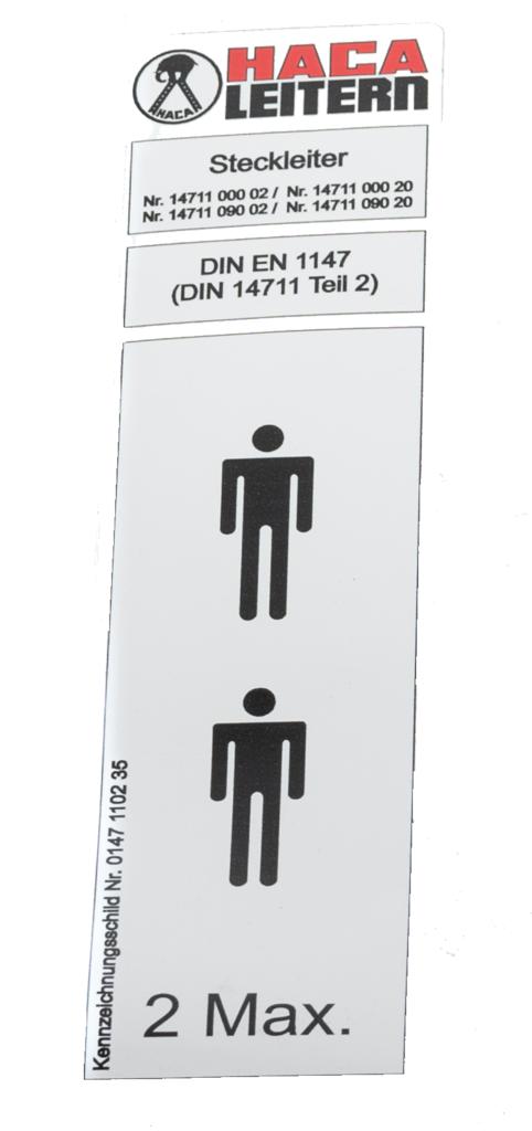 0147110235 Kennzeichungsschilder »Zul. Belastung«