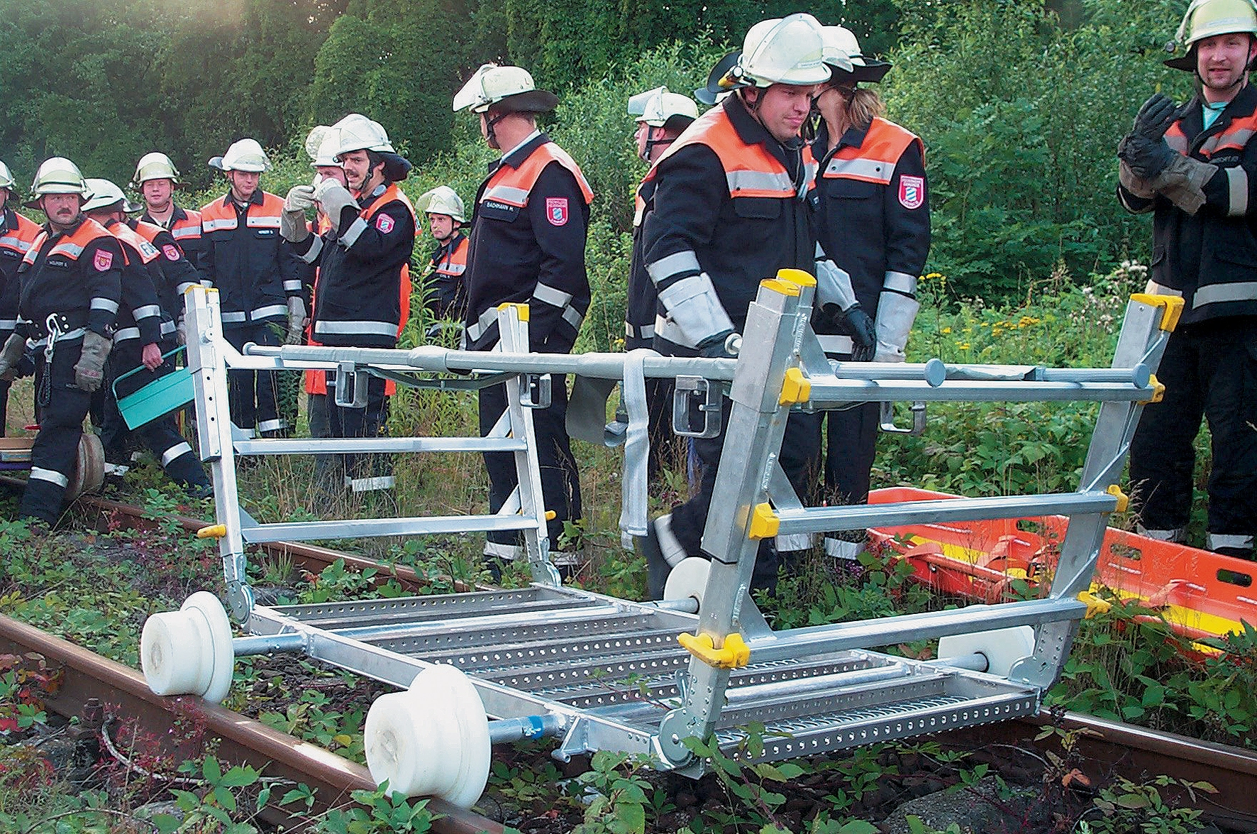Laufrollen für den Einsatz auf Gleisanlagen Laufrollen für den Einsatz auf Gleisanlagen