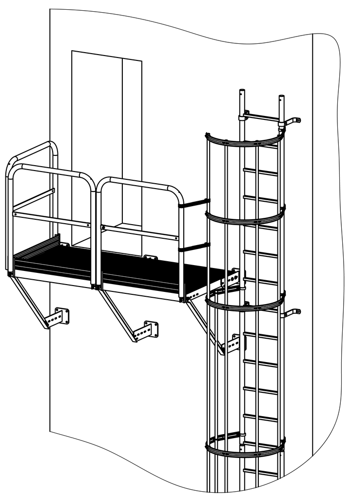 Zubehör Anbindung an seitlichen Ausstieg, oben Zubehör Anbindung an seitlichen Ausstieg, oben