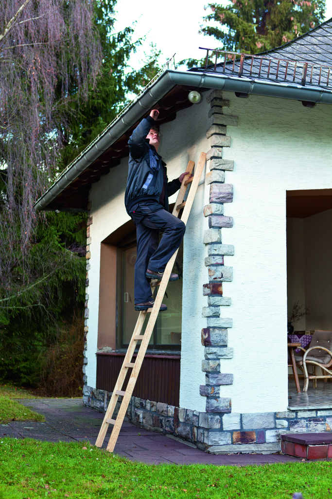 Anlegeleiter aus Holz Anlegeleiter aus Holz