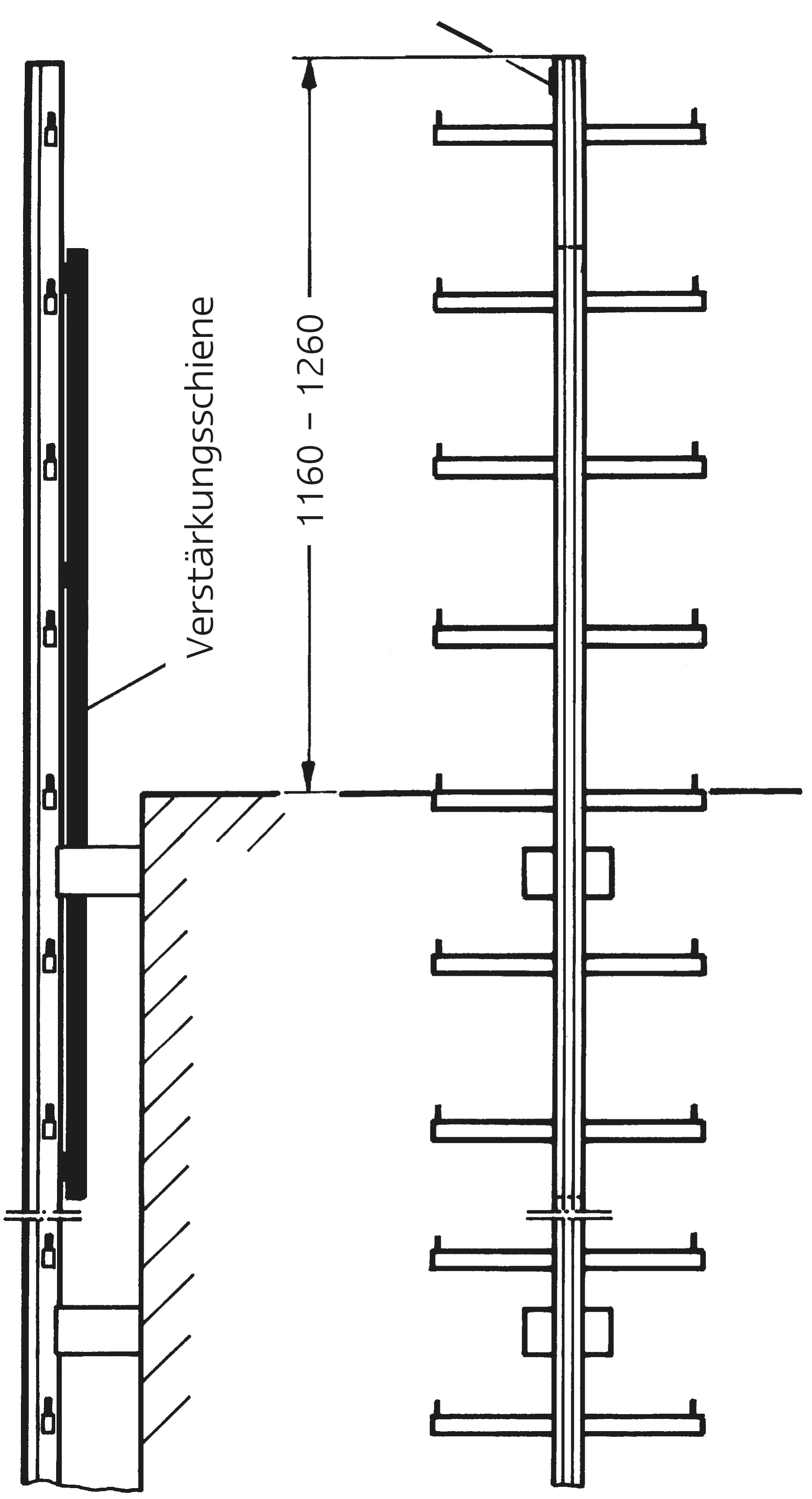 Starre Übersteighilfe Starre Übersteighilfe
