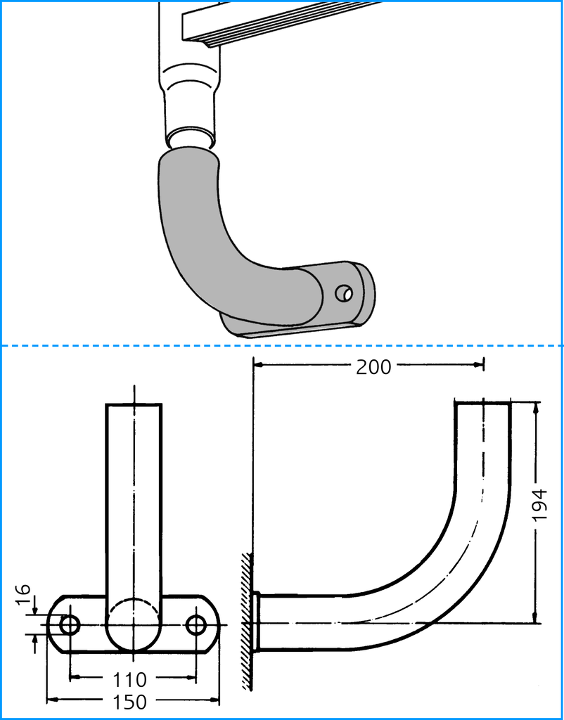 Anschlubogen Anschlussbogen