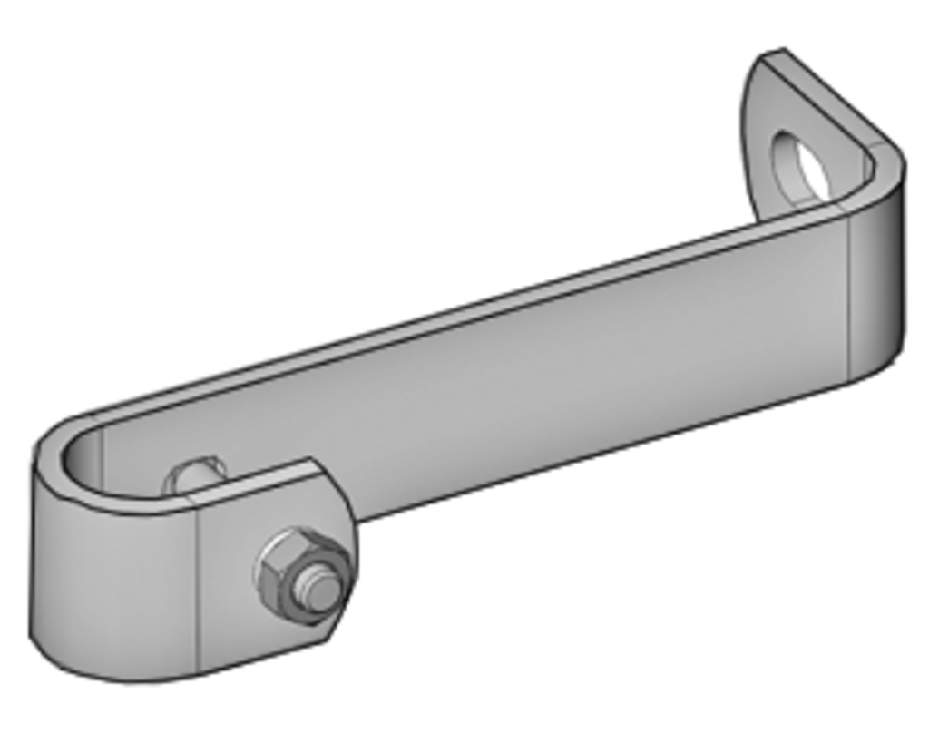 Standard Wandbefestigung für Leiterholm Ø 48 mm Standard Wandbefestigung für Leiterholm Ø 48 mm