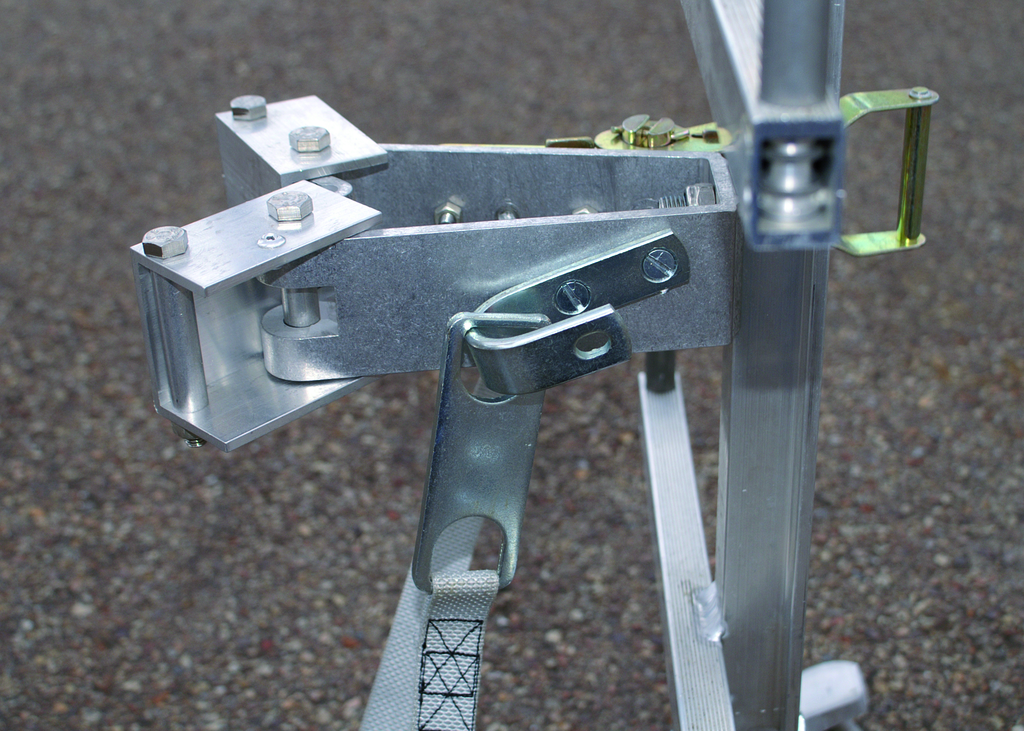 Einholm-Leitern Mobil aus Aluminium Einholm-Leitern Mobil aus Aluminium