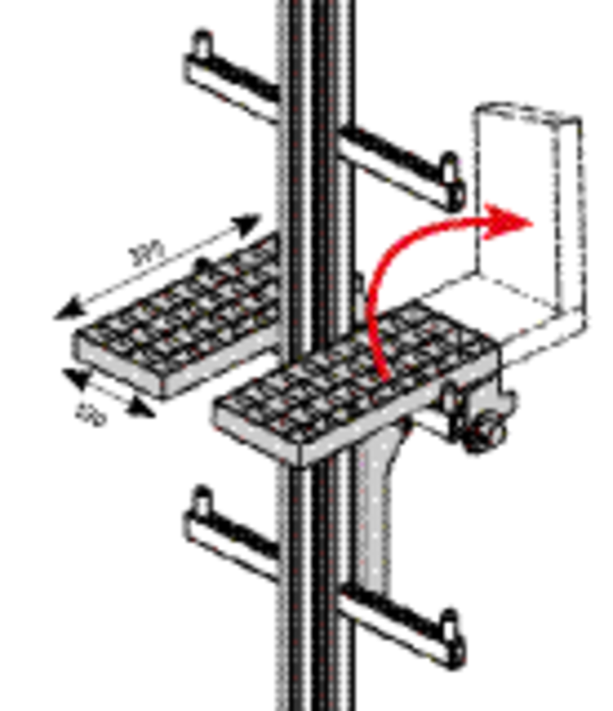 Einklappbare Ruhepodeste Einklappbare Ruhepodeste