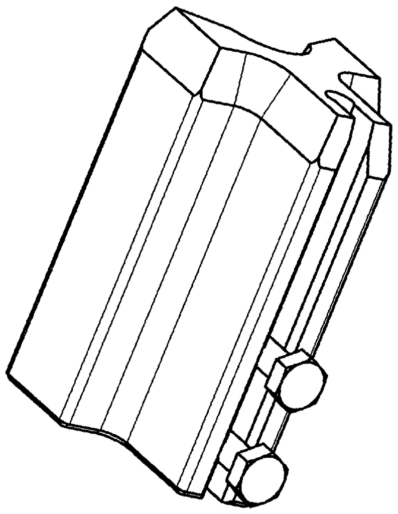 Stoßverbinder für Einholm-Aluminiumleitern Stoßverbinder für Einholm-Aluminiumleitern
