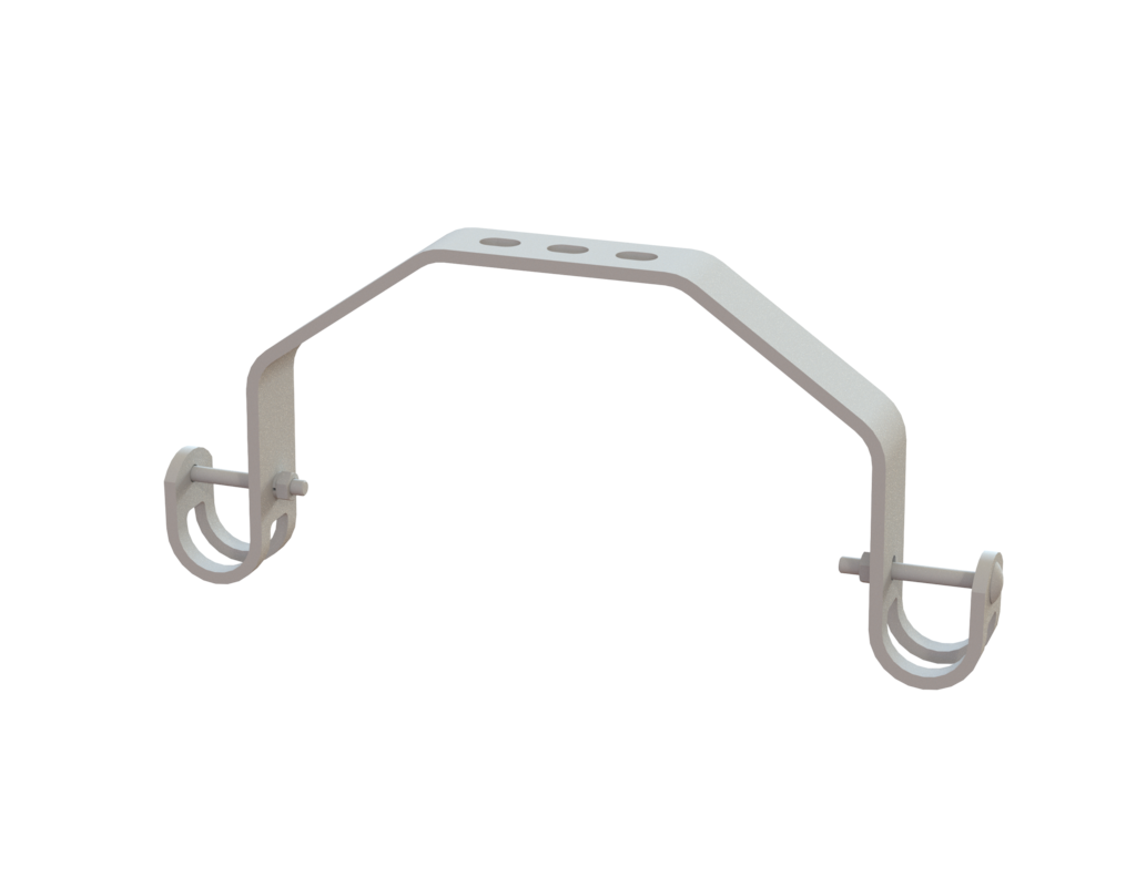 Wandbefestigungen für Ø 48, Edelstahl