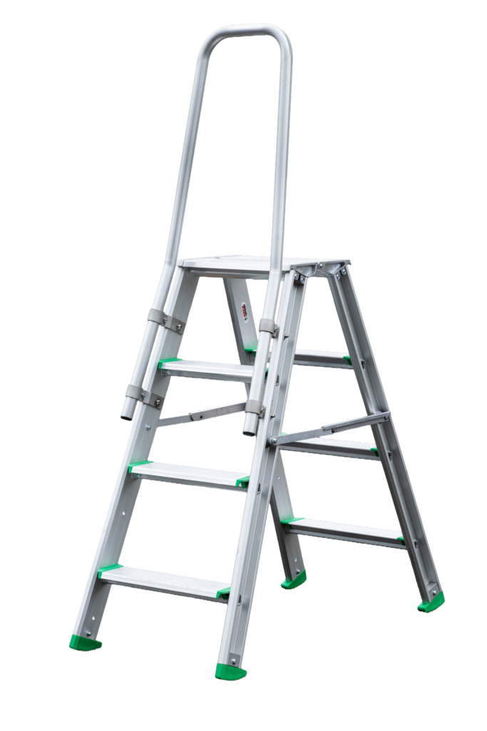 Sicherheitsbügel MehrWert Serie eloxiert für Tritte Typ 8967