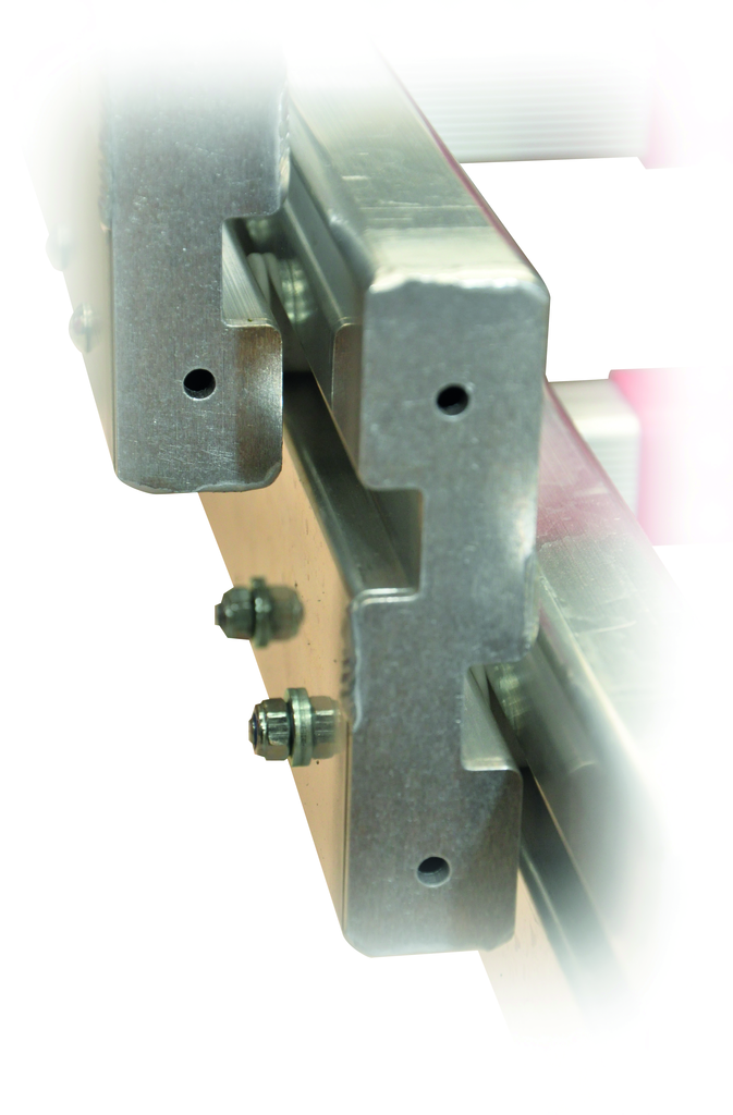 3-tlg. JUST Schiebeleiter aus Aluminium DIN EN 1147