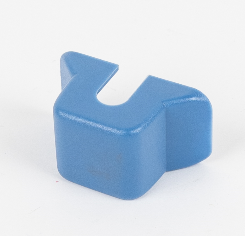 01 0831023000 Sprossenkappe blau mit Schlitz