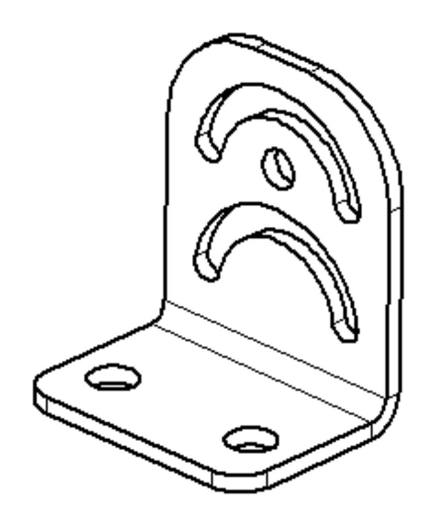 Treppenfußwinkel feuerverzinkt Treppenfußwinkel feuerverzinkt