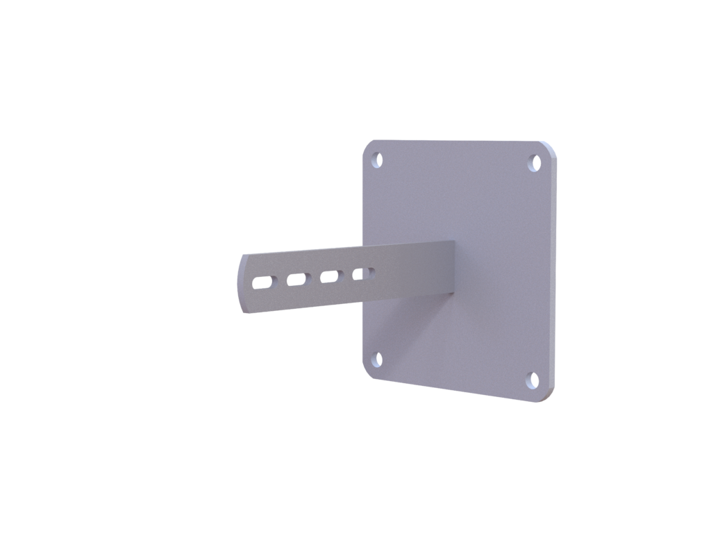 Wandhalter 100 – 150 mm Mauerwerk Ø 34 mm