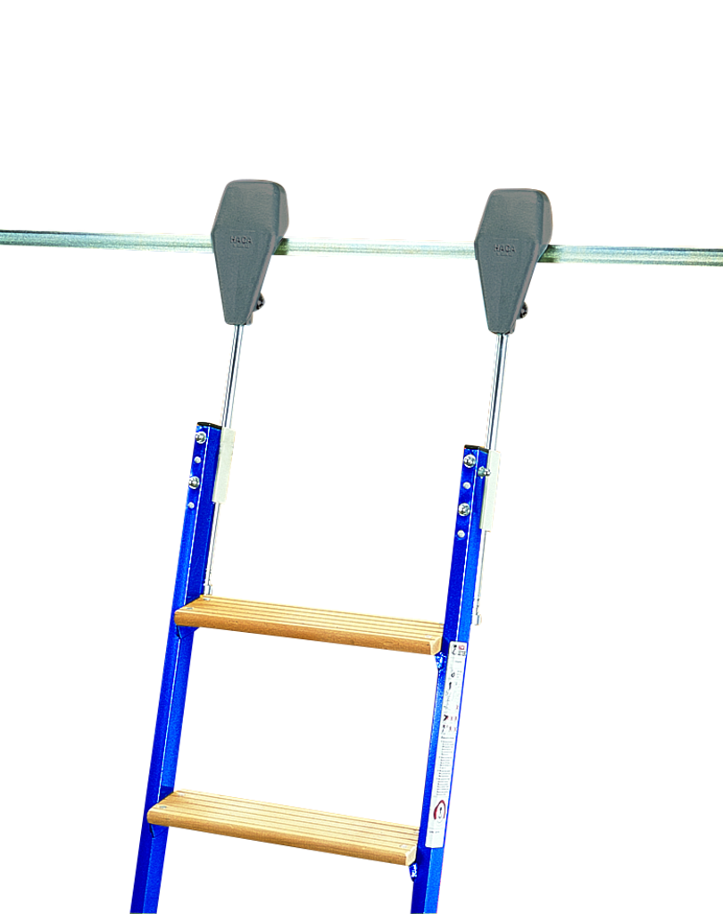 Regalleitern für Einzelregale, Regalleitern für Einzelregale,