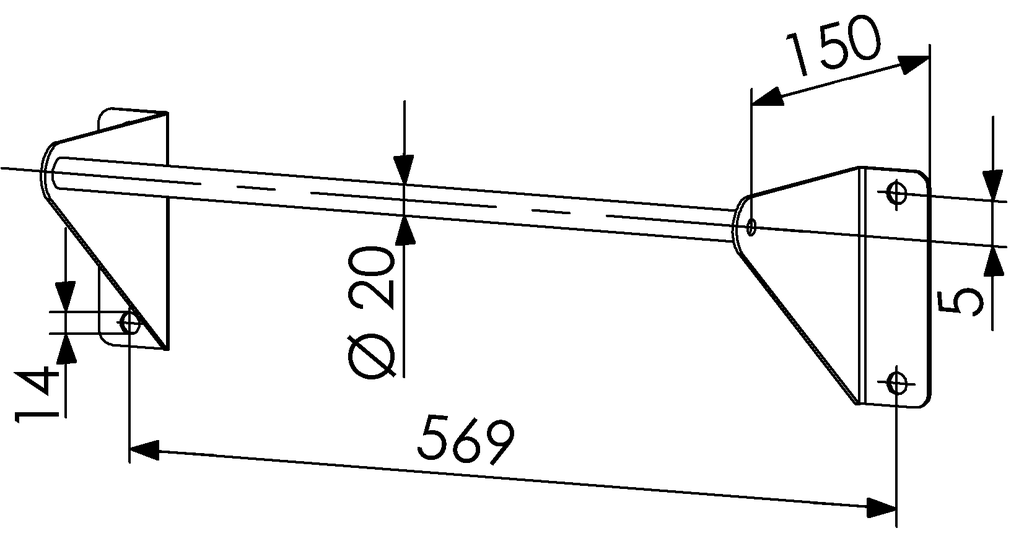 Anlegeleiter Alu, mit Klapptraverse Anlegeleiter Alu, mit Klapptraverse