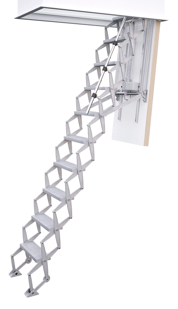 Scherentreppe Attic VIII, starke Treppe für Deckenöffnungen.