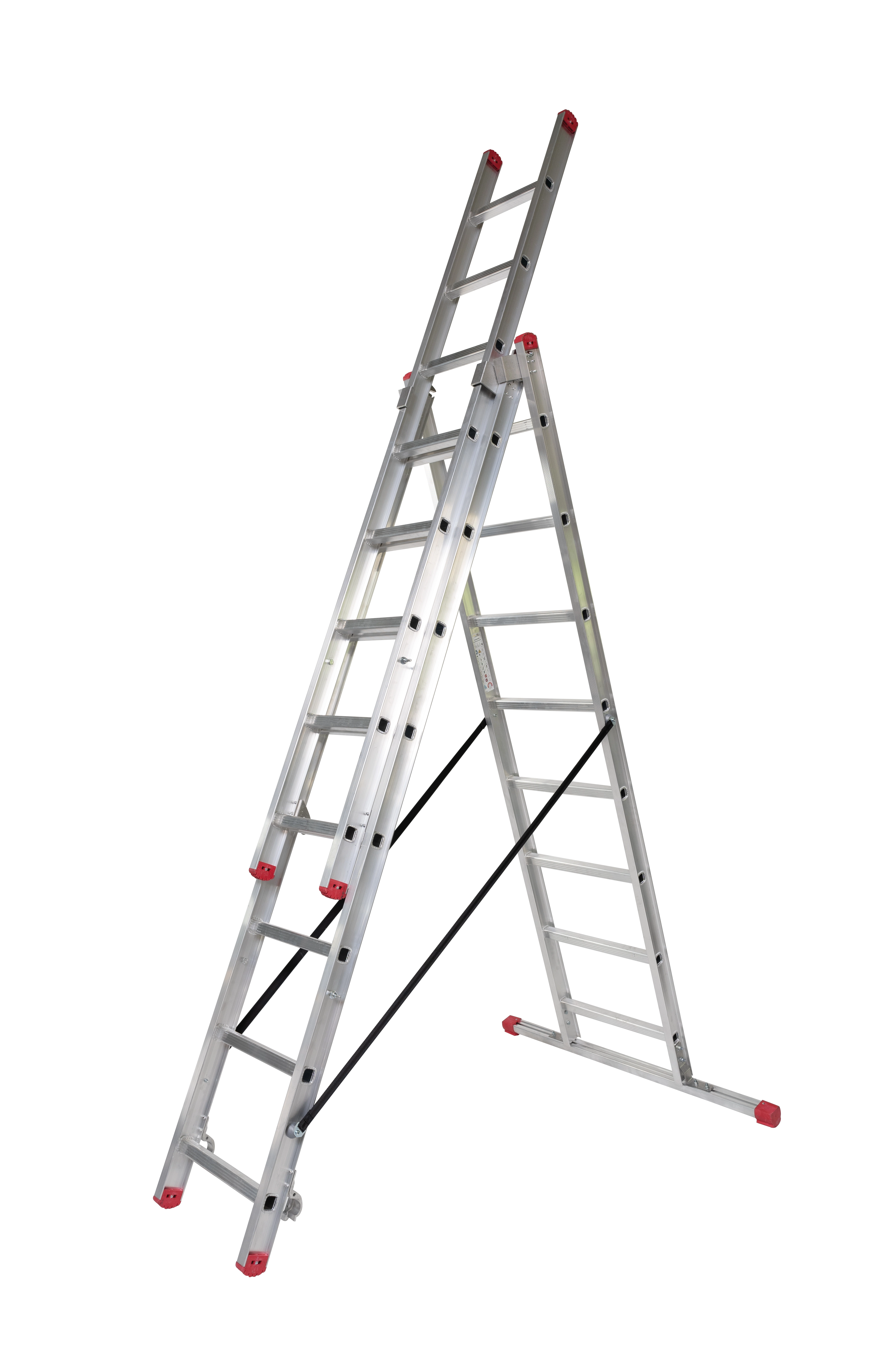 Kombinationsleitern aus Alu 3-tlg. Kombinationsleitern aus Alu 3-tlg.