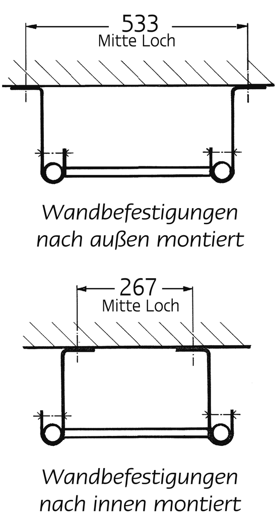 Schachtleiter aus Stahl LW 366 mm mit U-Profil-Sprossen Schachtleiter aus Stahl LW 366 mm mit U-Profil-Sprossen