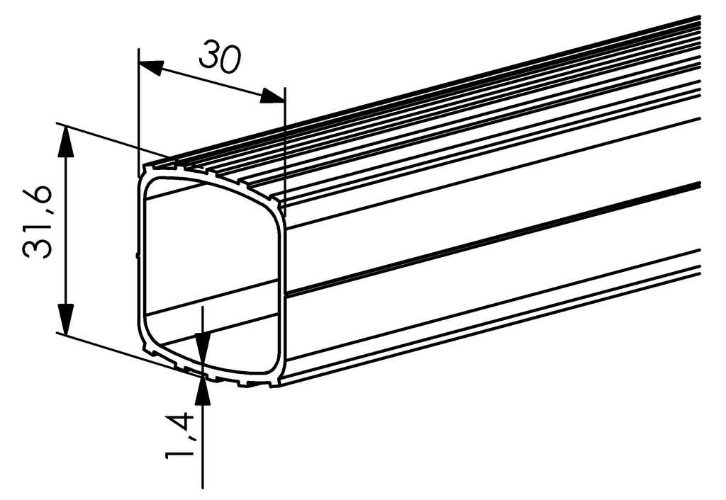 Strangpressprofil Strangpressprofil
