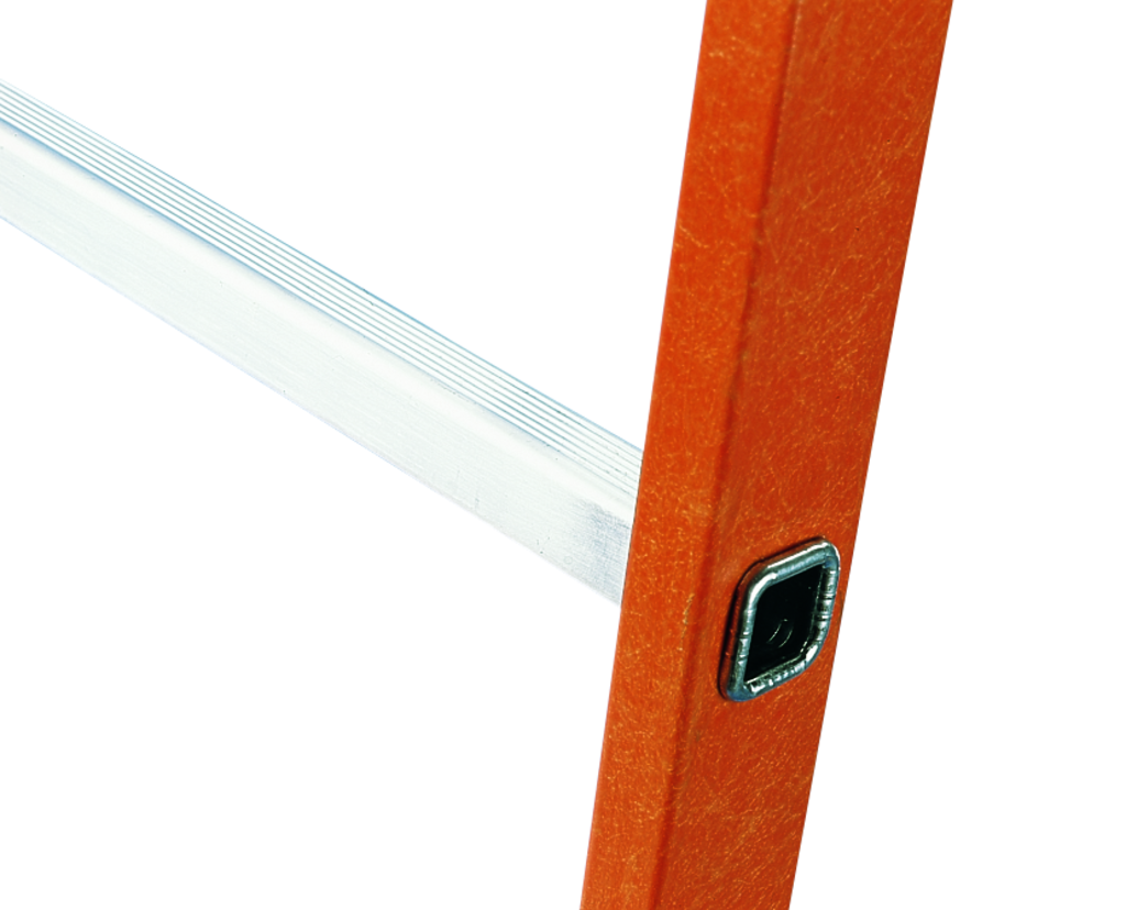 Stehleiter aus Fiberglas, Sprossen aus Alu Stehleiter aus Fiberglas, Sprossen aus Alu