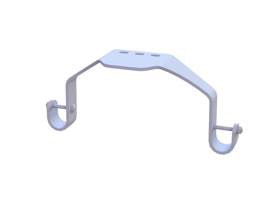 Wandbefestigungen für Ø 48, Stahl