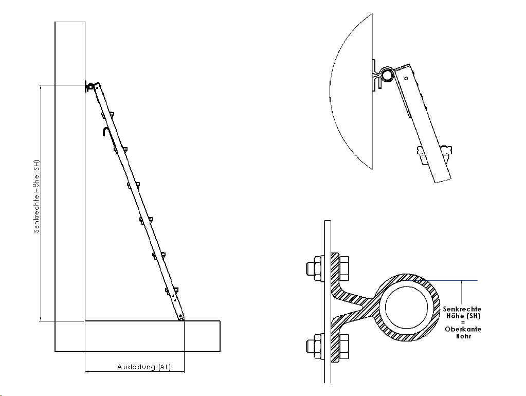 Ausführung und Planung Stufenanlegeleitern