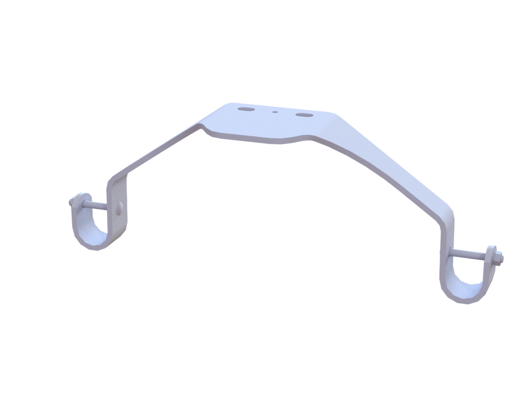 Wandbefestigungen für Ø 48, Stahl