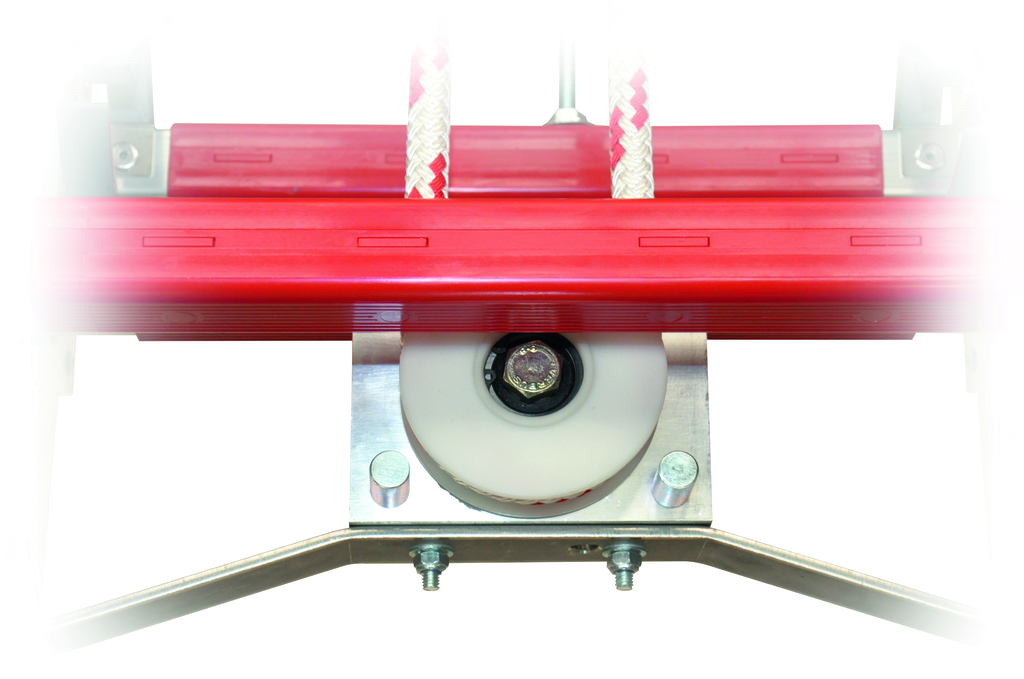 3-tlg. JUST Schiebeleiter aus Aluminium DIN EN 1147