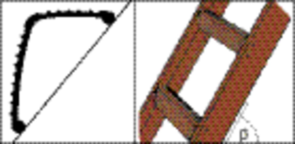 Dachauflegeleitern,  Dachneigungen 20°bis 55° Dachauflegeleitern,  Dachneigungen 20°bis 55°