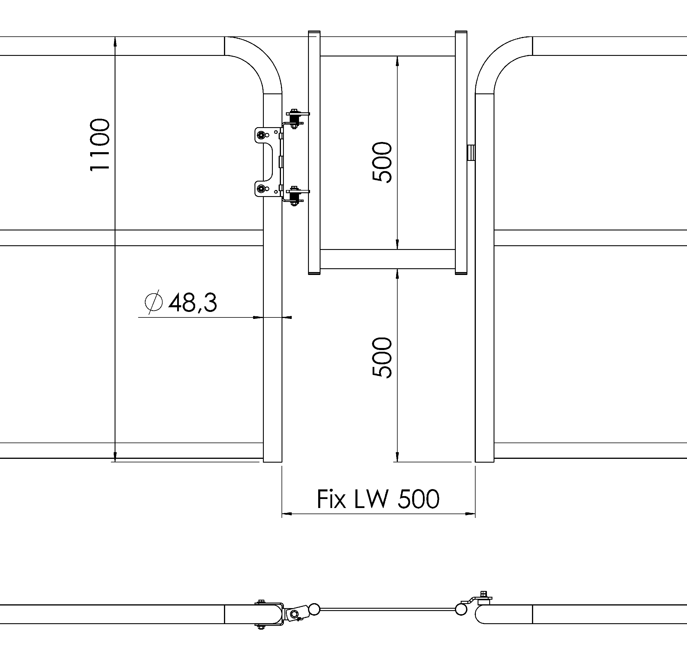 Türchen LW 500 mm Türchen LW 500 mm