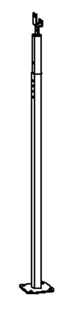 Lotrecht/waagerechte Abstützungen für Treppen Serie 100 S/L Lotrecht/waagerechte Abstützungen für Treppen Serie 100 S/L