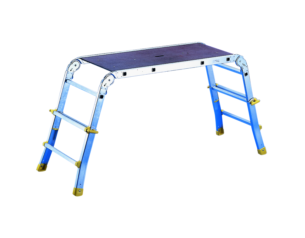 Arbeitsbühne, aus Alu, für den Innenausbau, Arbeitsbühne, aus Alu, für den Innenausbau,