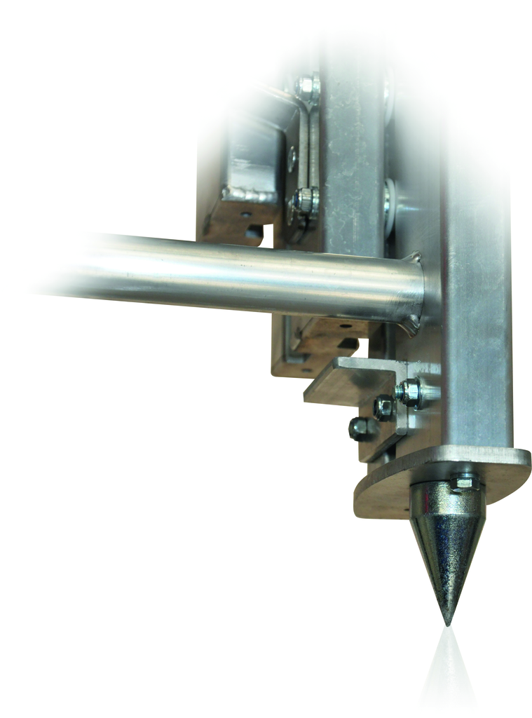 3-tlg. JUST Schiebeleiter aus Aluminium DIN EN 1147