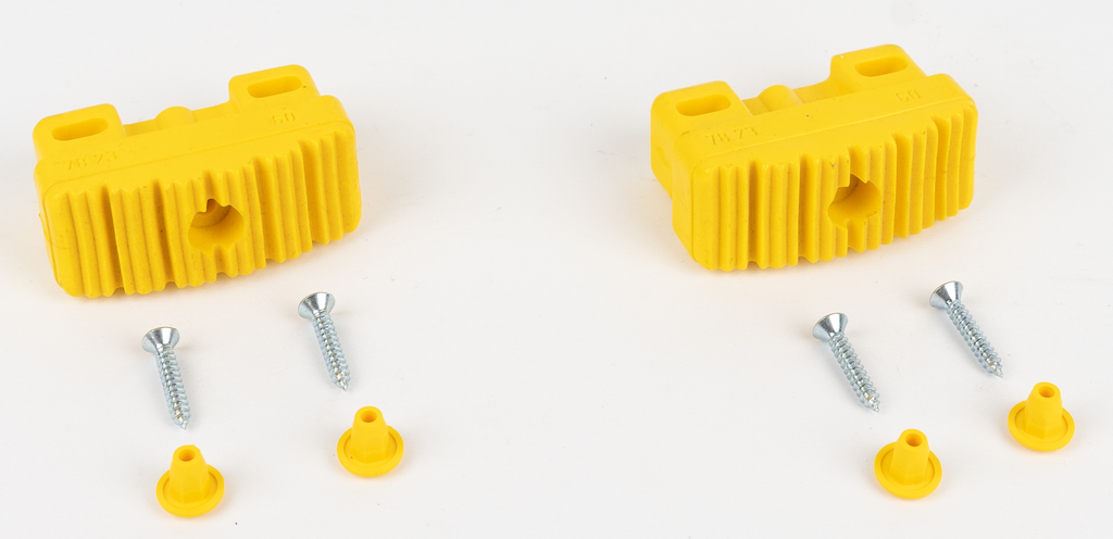 01 0450013000 Leiterfüße für Holm 60  x 24 mm